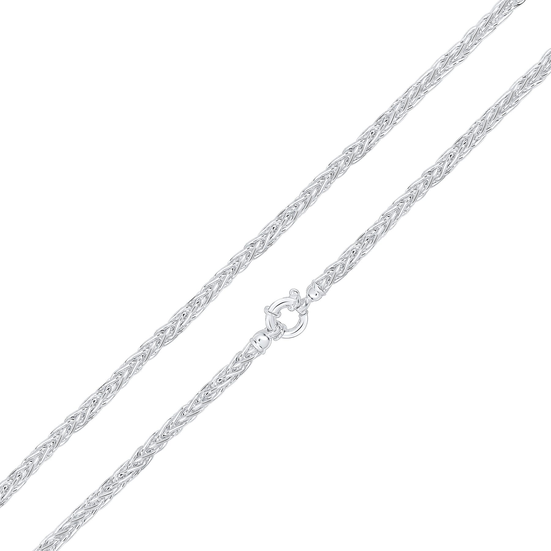 Silver 5mm Spiga Chain