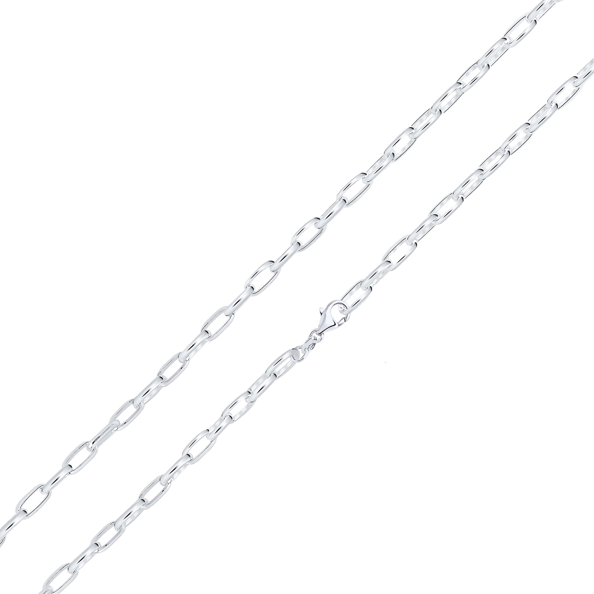 Silver 5x10mm Paperchain