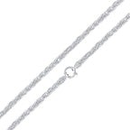 Silver 7.5mm Spiga Chain