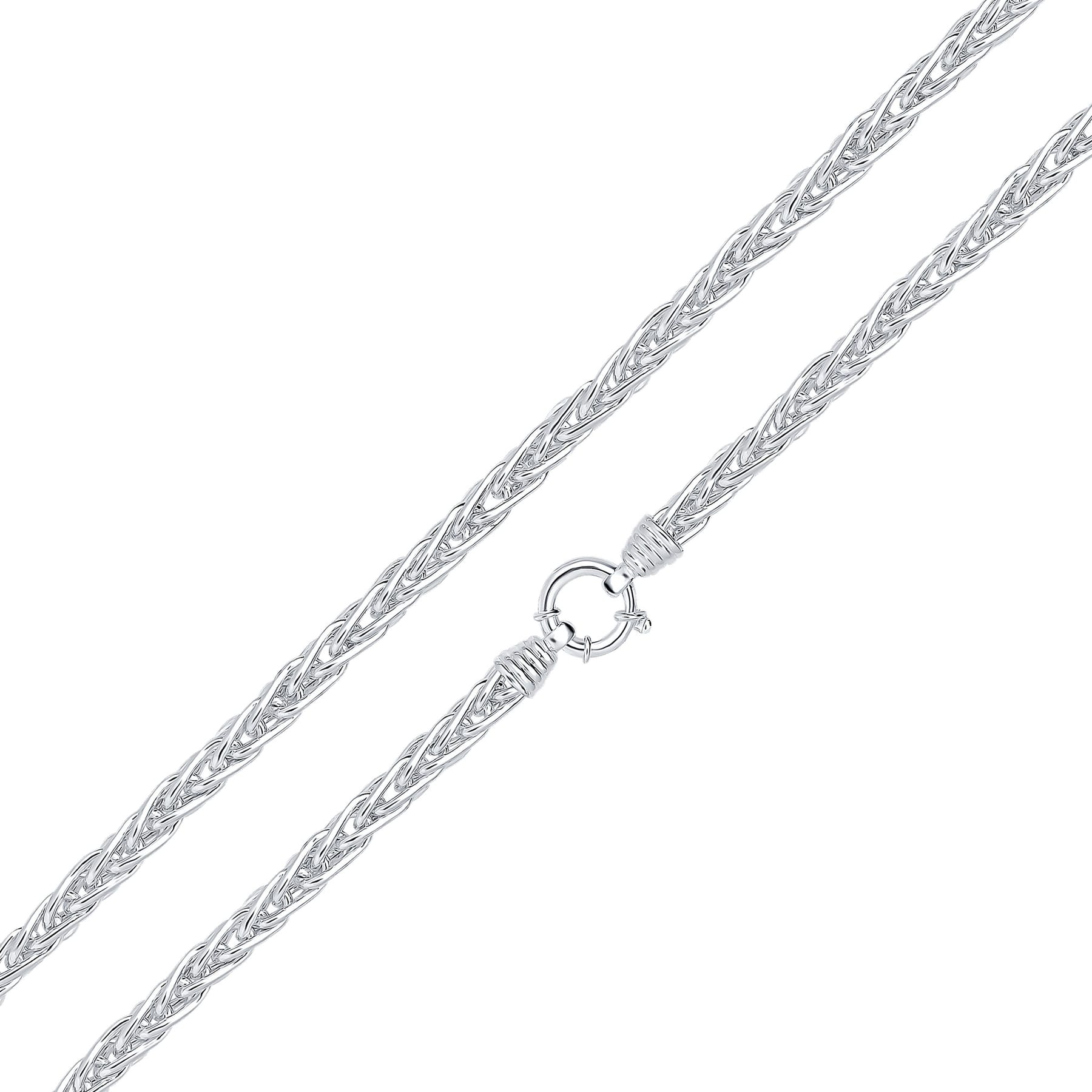 Silver 7.5mm Spiga Chain