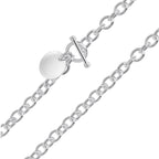 Silver 8mm Cable Disc